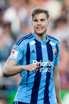 Djurgårdens Niklas Gunnarsson