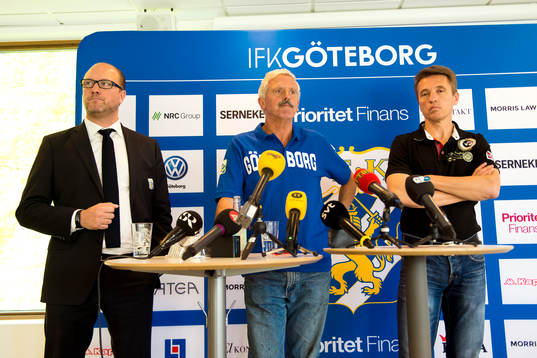 Mike Sahlénius, säkerhetschef, Frank Andersson,