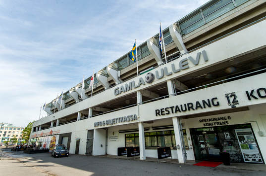 Utsidan av Gamla Ullevi angående