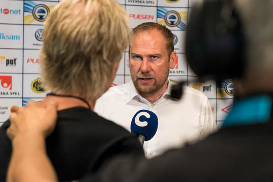 Elfsborgs manager Magnus Haglund