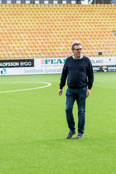 AFC Eskilstunas tränare Pelle Olsson