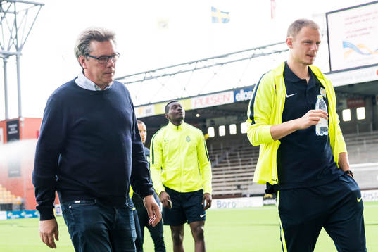 AFC Eskilstunas tränare Pelle Olsson