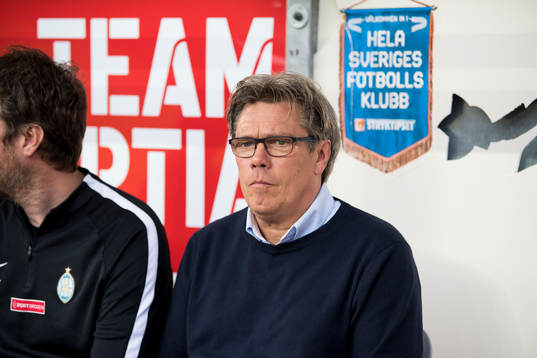 AFC Eskilstunas tränare Pelle Olsson