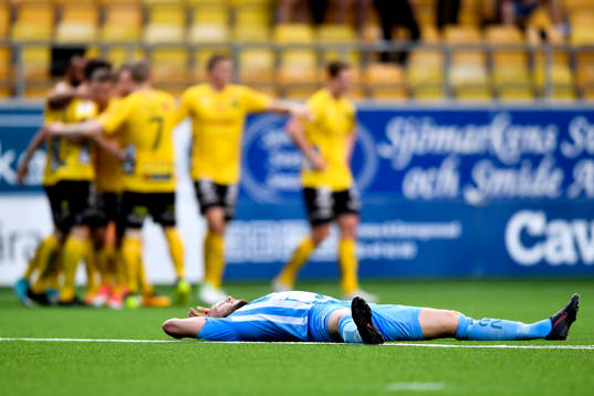 AFC Eskilstunas Zourab Tsiskaridze deppar