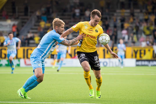Elfsborgs Viktor Prodell och AFC Eskilstunas Daniel