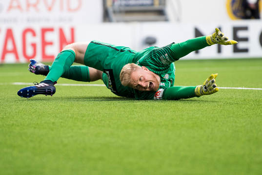 AFC Eskilstunas målvakt Tim Erlandsson