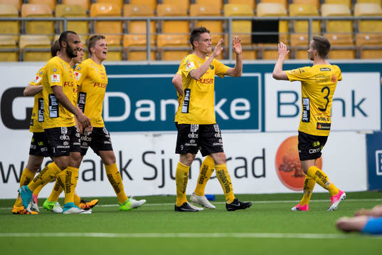 Elfsborgs Lasse Nilsson jublar