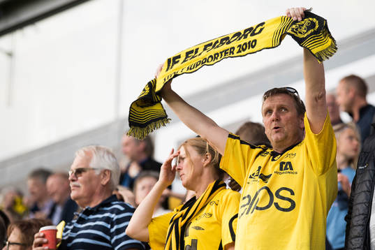 En Elfsborgs supporter
