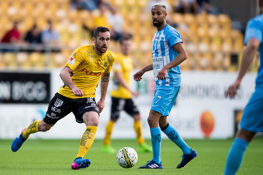 Elfsborgs Emir Bajrami och AFC Eskilstunas Ferid Ali