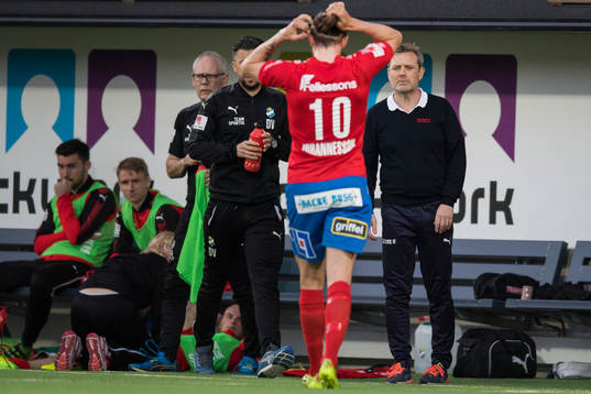 Östers tränare Thomas Askebrand