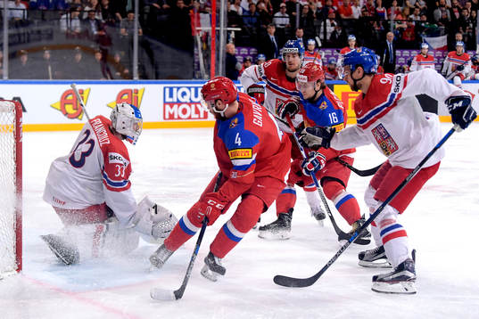 Bläddra bland fler bilder av Ishockey, ishockey-VM 2017, dag 14, kvartsfinal, Ryssland - Tjeckien