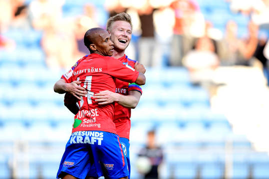 Helsingborgs Bradley Surprise Ralani och Andreas Landgren