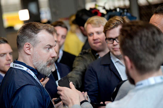 förbundskapten Rikard Grönborg
