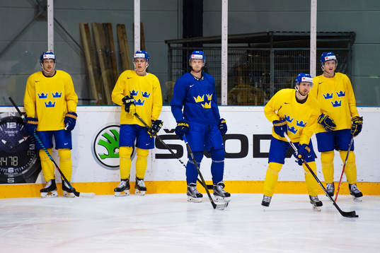 Jonas Brodin, Joel Eriksson Ek, Carl Söderberg, Marcus