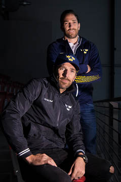 Bröderna Henrik Lundqvist och Joel Lundqvist