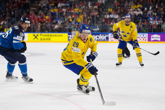 Sveriges William Nylander i semifinalen mellan Sverige och