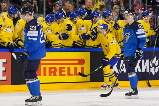 Finlands Joonas Kemppainen och Atte Ohtamaa deppar
