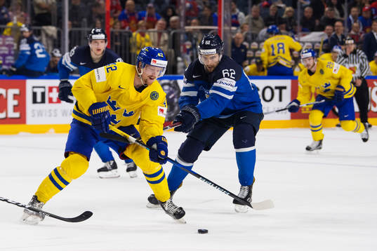 Sveriges Joakim Nordström utmanar Finlands Oskar Osala i
