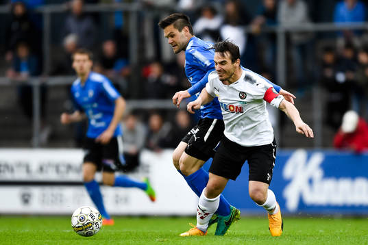 Halmstads Ivo Pekalski och Örebros Nordin Gerzic