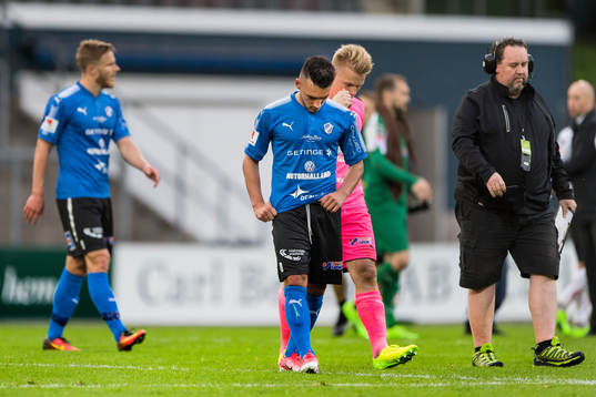 Halmstads Sead Haksabanovic deppar