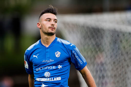 Halmstads Sead Haksabanovic deppar