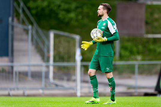 Örebros målvakt Oscar Jansson
