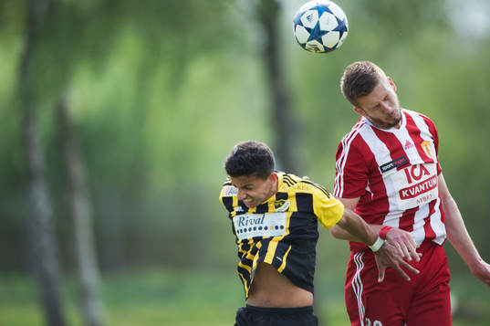IFK Hässleholms Waed Shaif i matchen i division 2 mellan