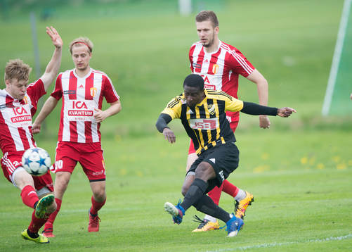 IFK Hässleholms  Kojo Annor i matchen i division 2 mellan