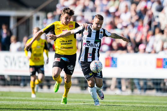 Landskronas Filip Pivkovski och Jesper Gustavsson