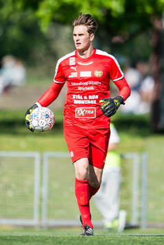 Mjällbys målvakt Oscar Ekman
