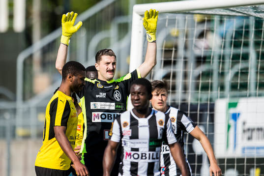 Landskronas målvakt Ivo Vazgec
