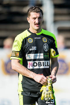 Landskronas målvakt Ivo Vazgec