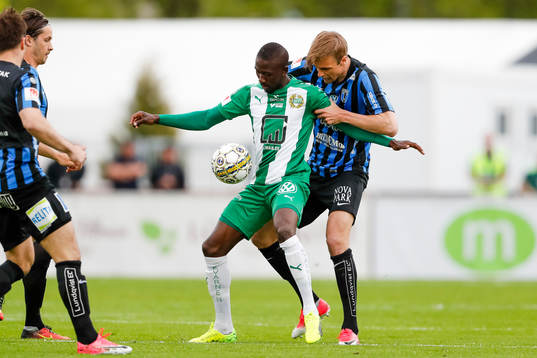 Hammarbys Pa Amat Dibba och Sirius Oscar Pehrsson