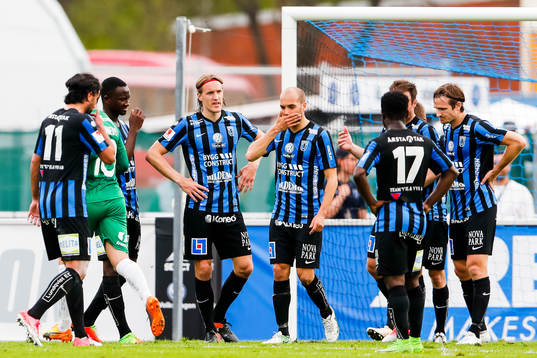 Sirius Philip Haglund , Karl Larson och Kim Skoglund deppar