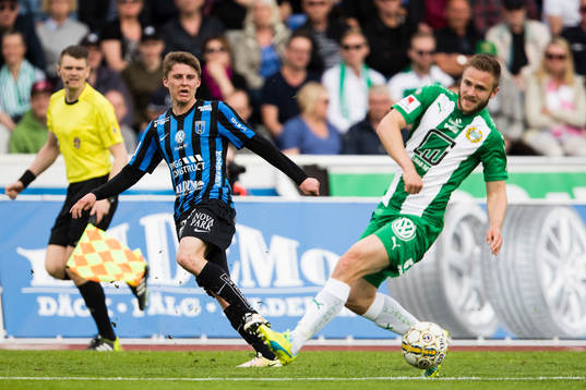 Sirius Johan Andersson och Hammarbys Mats Solheim
