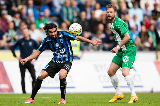 Sirius Alexander Nilsson och Hammarbys Arnór Smárason