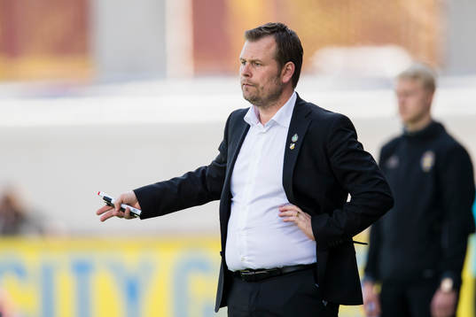Häckens tränare Mikael Stahre