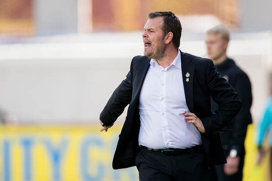Häckens tränare Mikael Stahre