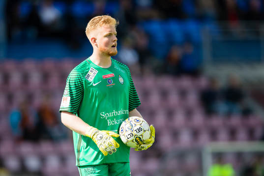AFC Eskilstunas målvakt Tim Erlandsson