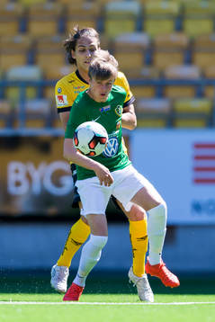 Jönköpings Daniel Strandsäter och Elfsborgs Aleksandar