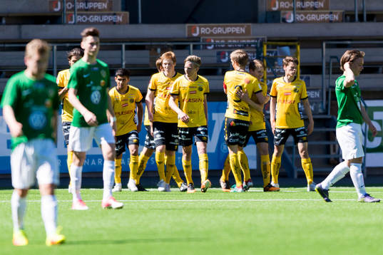 Elfsborgs Jesper Sandberg Hesselgren jublar med