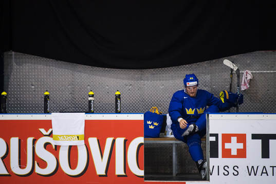 Gabriel Landeskog på Sveriges ishockeylandslags