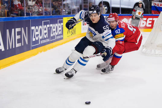 Finlands Atte Ohtamaa och Rysslands Yevgeni Kuznetsov