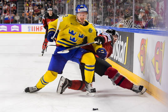 Sveriges Joakim Nordström  och Kanadas Josh Morrissey