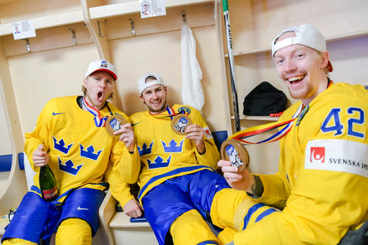 Sveriges William Karlsson, Marcus Krüger och Joakim