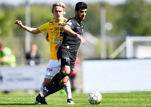 Falkenbergs Viktor Götesson och Dalkurds Rewan Amin