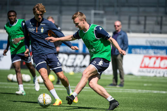 Thomas Rogne och Sebastian Ohlsson