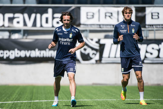 Mikkel Diskerud och Thomas Rogne