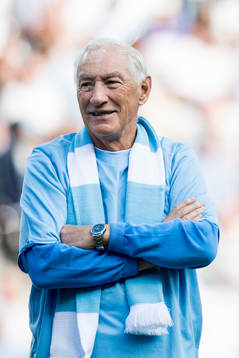 Fd Malmö FF spelaren Krister Kristensson hyllas