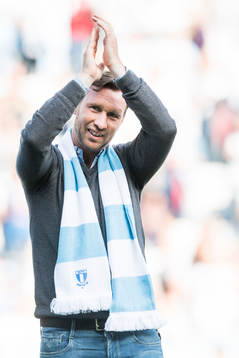 Fd Malmö FF spelaren Niklas Skoog hyllas